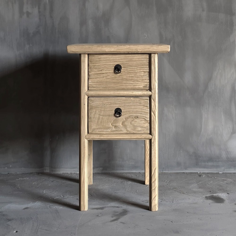 Luksa Home Collection Bijzettafel Sya | Naturel | H80 x B50 x D50 cm