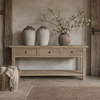 Wandtafel Fedde | Naturel | H80 x B180 x D45 cm