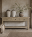 Luksa Home Collection Wandtafel Fedde | Naturel | H80 x B180 x D45 cm