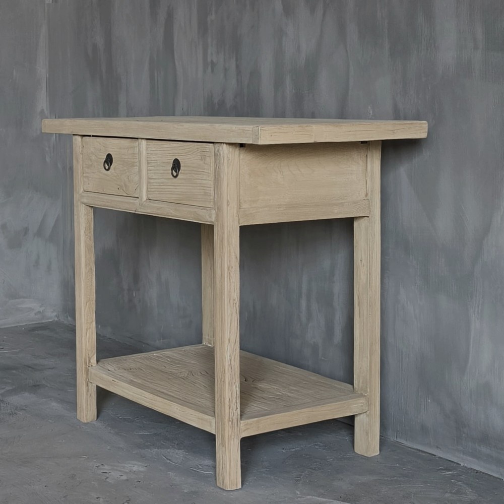 Luksa Home Collection Wandtafel Fedde | Naturel | H83 x B100 x D50 cm