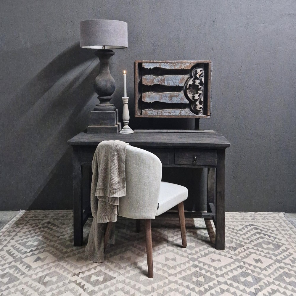 Luksa Home Collection Schrijftafel Kenza | 3 Lades | H81 x B120 x D60 cm