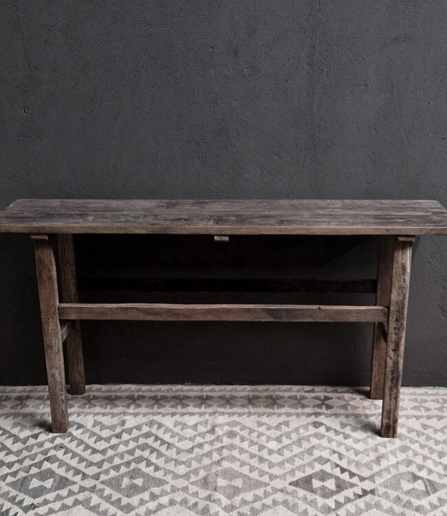 Luksa Home Collection Wandtafel Kyon | Antique Grey | H80 x B160 x D40 cm