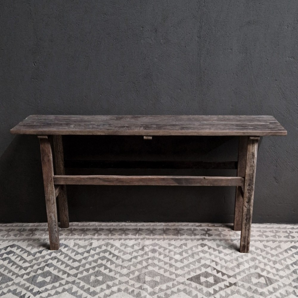 Luksa Home Collection Wandtafel Kyon | Antique Grey | H80 x B160 x D40 cm
