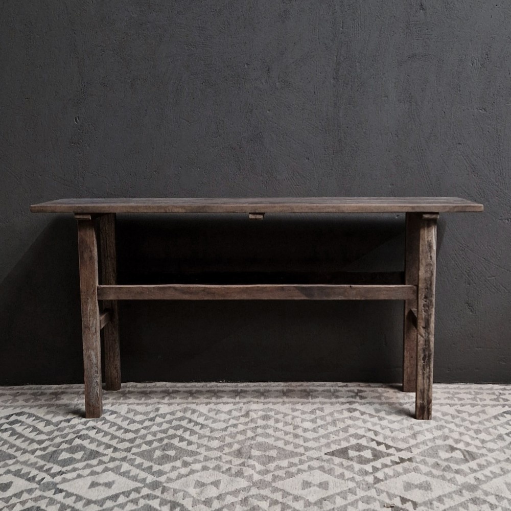 Luksa Home Collection Wandtafel Kyon | Antique Grey | H80 x B160 x D40 cm