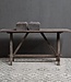 Luksa Home Collection Wandtafel Lei | Antique Grey | H80 x B160 x D40 cm