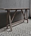 Luksa Home Collection Wandtafel Lei | Antique Grey | H80 x B160 x D40 cm