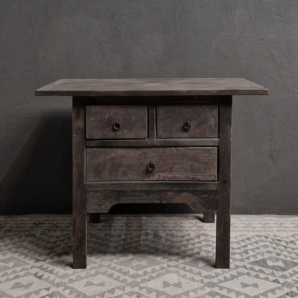 Luksa Home Collection Wandtafel Jamie | Antique Grey | H80 x B100 x D45 cm