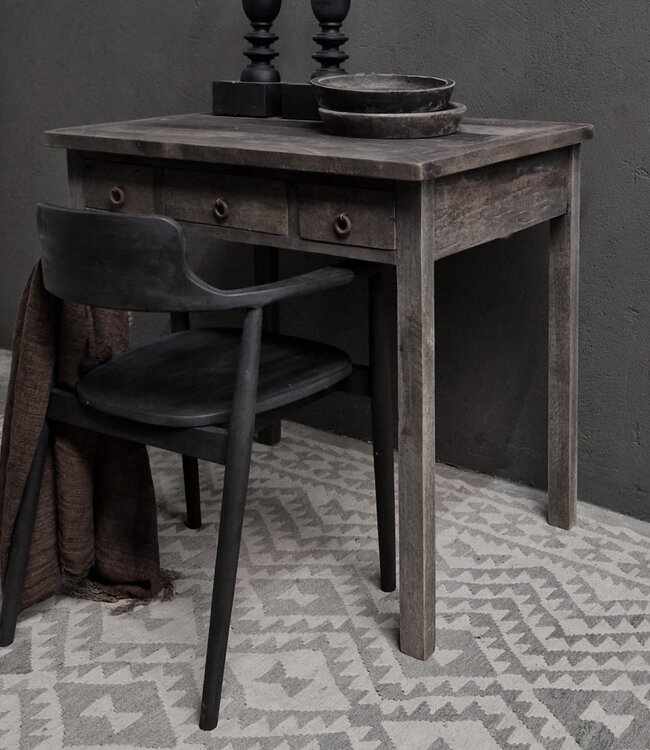 Luksa Home Collection Schrijftafel Juelz | 3 lades | H85 x B90 x D65 cm