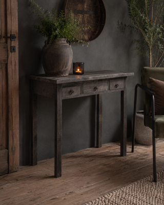 Luksa Home Collection Schrijftafel Juelz | 3 lades | H85 x B90 x D65 cm