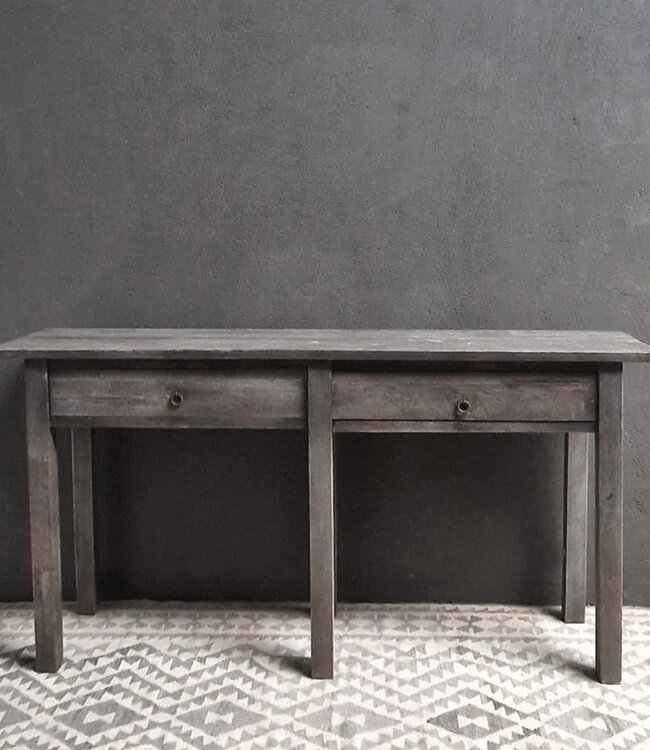 Luksa Home Collection Wandtafel Keen | Antique Grey | H90 x B180 x D46 cm