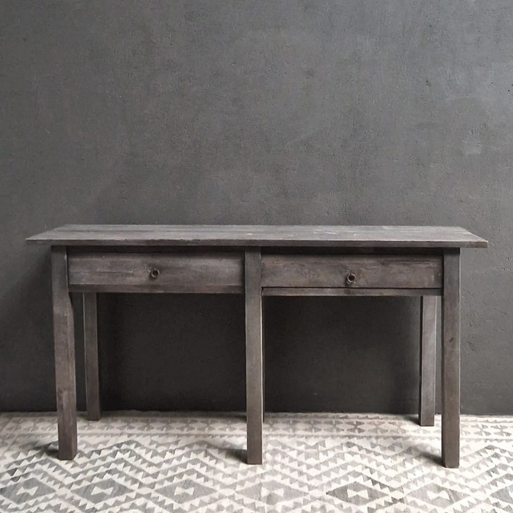 Luksa Home Collection Wandtafel Keen | Antique Grey | H90 x B180 x D46 cm