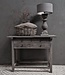 Luksa Home Collection Wandtafel Job | Antique Grey | H90 x B120 x D46 cm