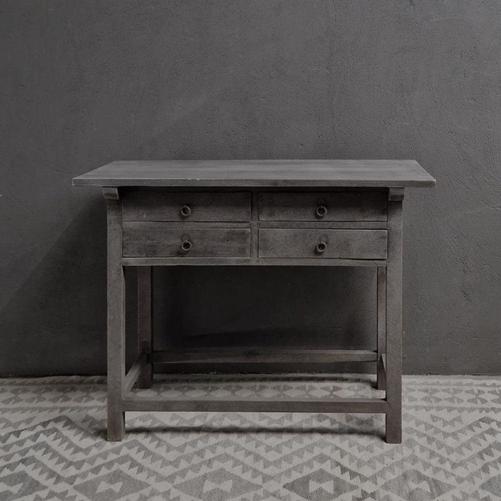 Luksa Home Collection Wandtafel Job | Antique Grey | H90 x B120 x D46 cm