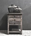 Luksa Home Collection Bijzettafel Suus | Antique Grey | H80 x B50 x D50 cm