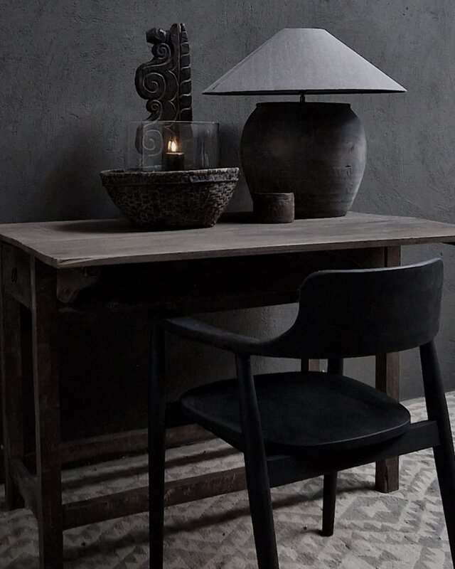 Luksa Home Collection Klaptafel Sepp | Antique Grey | H80 x B110 x D50 cm