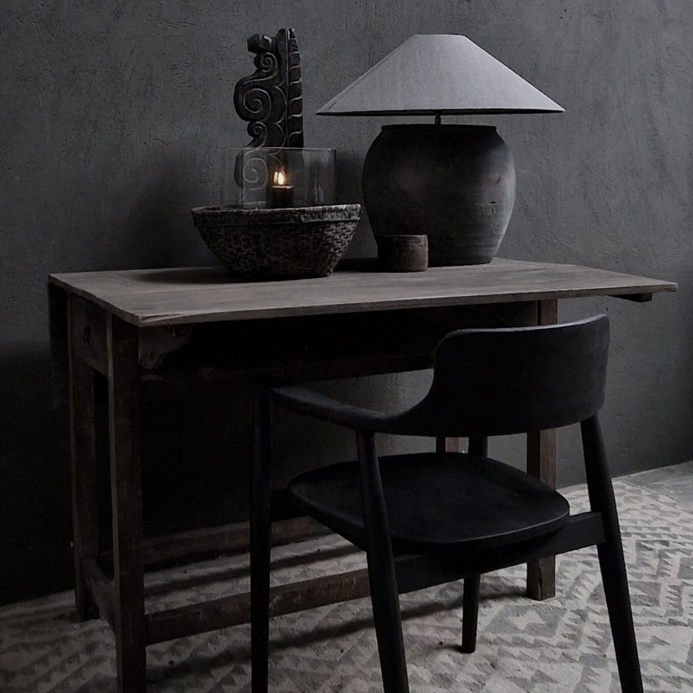 Luksa Home Collection Klaptafel Sepp | Antique Grey | H80 x B110 x D50 cm