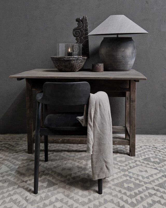 Luksa Home Collection Klaptafel Sepp | Antique Grey | H80 x B110 x D50 cm