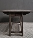 Luksa Home Collection Klaptafel Sepp | Antique Grey | H80 x B110 x D50 cm