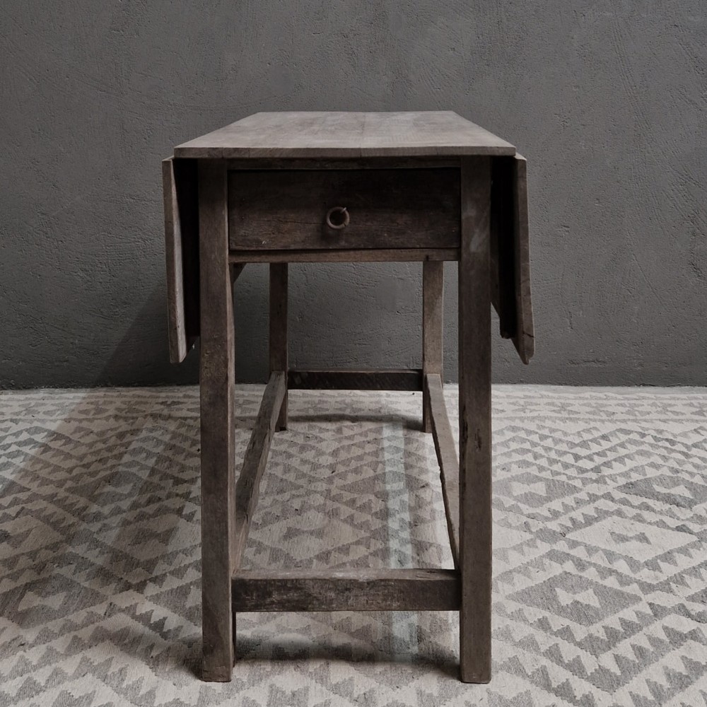 Luksa Home Collection Klaptafel Sepp | Antique Grey | H80 x B110 x D50 cm
