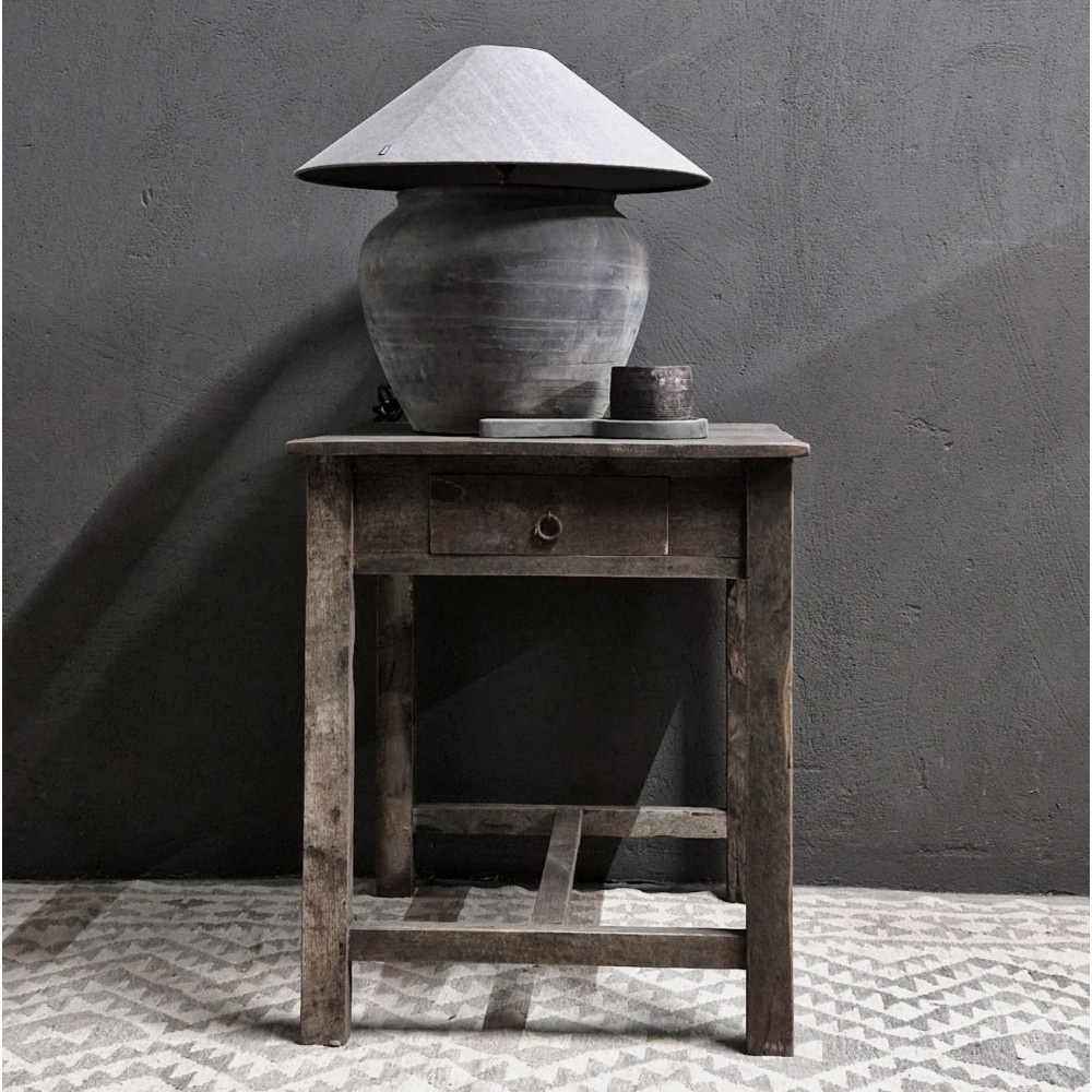 Luksa Home Collection Wandtafel Rijk | Antique Grey | H75 x B65 x D65 cm