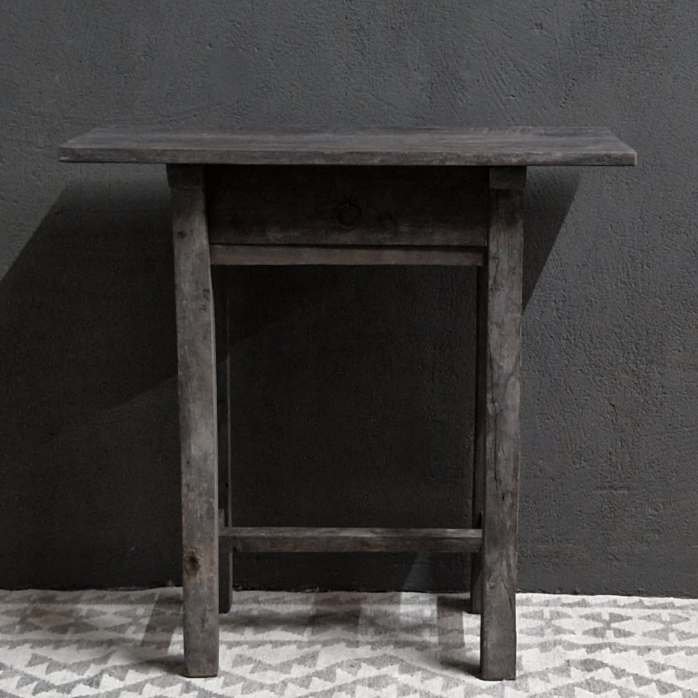 Luksa Home Collection Wandtafel Babet | Antique Grey | H80 x B80 x D40 cm