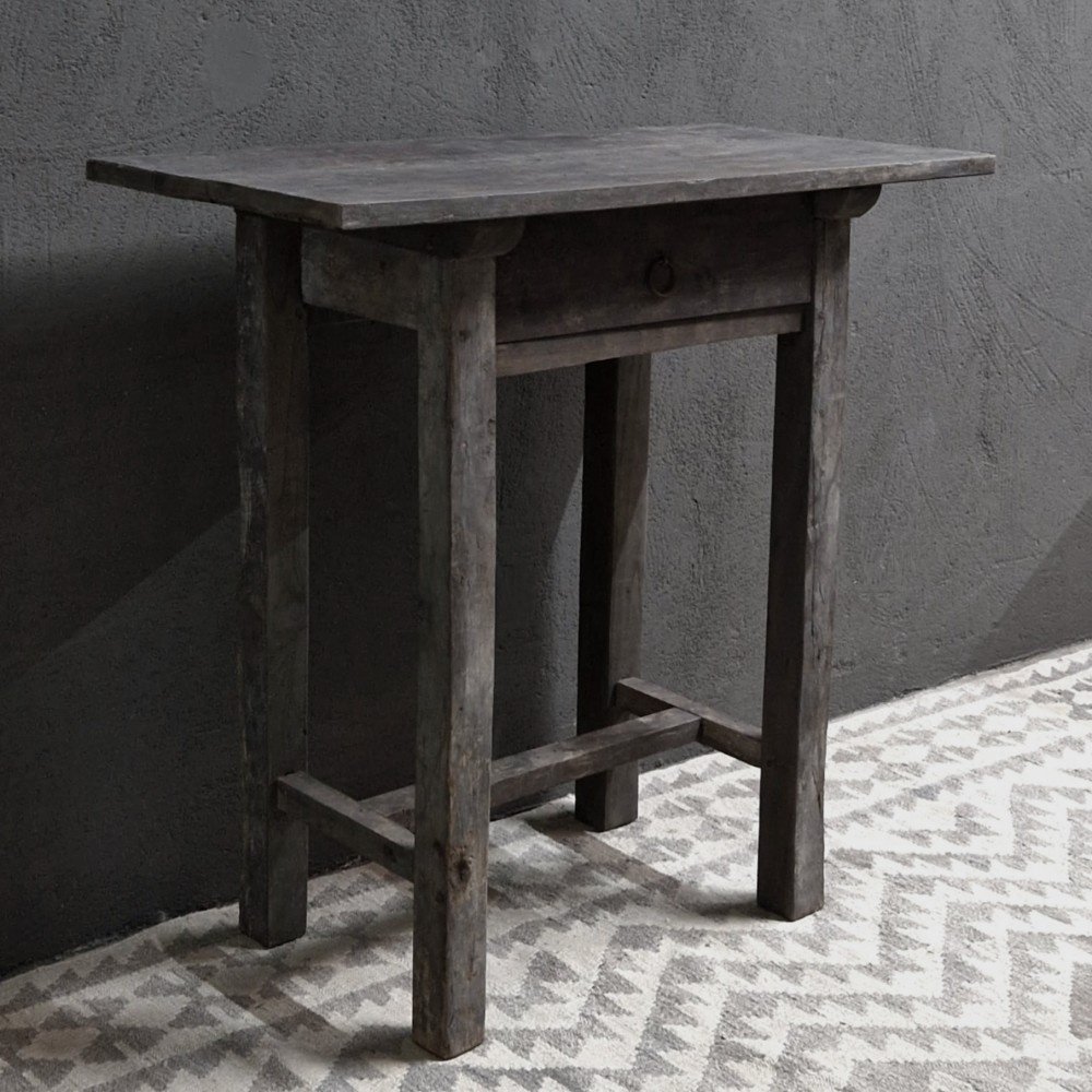 Luksa Home Collection Wandtafel Babet | Antique Grey | H80 x B80 x D40 cm