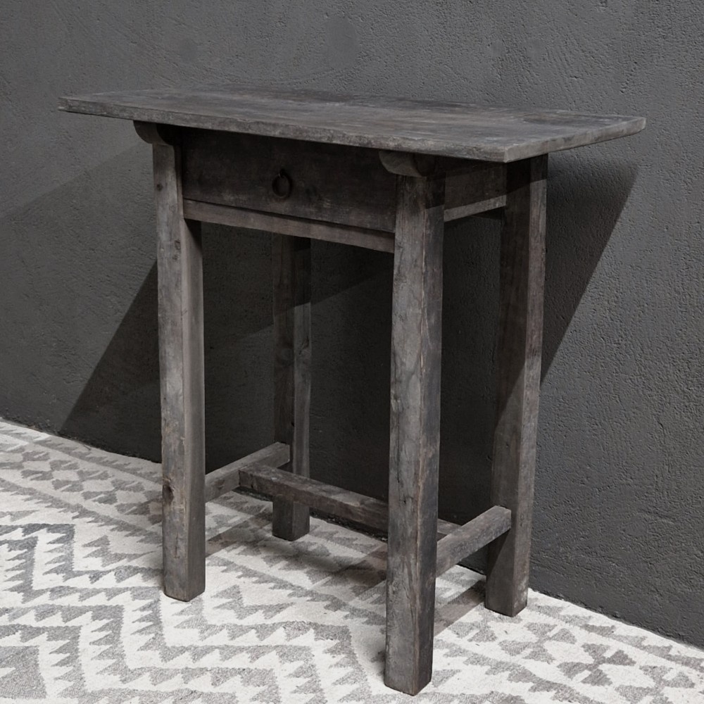 Luksa Home Collection Wandtafel Babet | Antique Grey | H80 x B80 x D40 cm