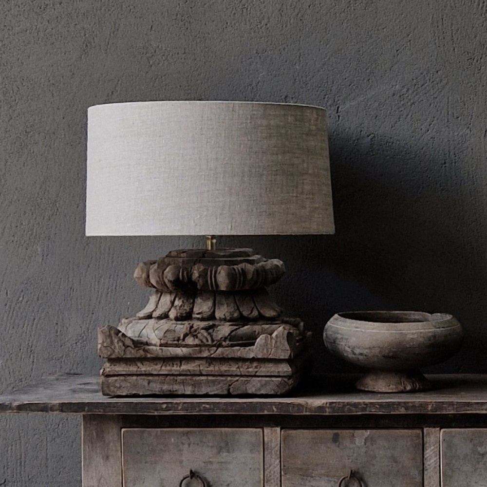 Luksa Home Collection Wandtafel Lian | Antique Grey | H80 x B160 x D40 cm