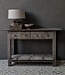 Luksa Home Collection Wandtafel Lian | Antique Grey | H80 x B160 x D40 cm