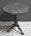 Luksa Home Collection Houten Wijntafel Bas | Antique Grey | D50 cm