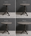 Luksa Home Collection Houten Wijntafel Bas | Antique Grey | D60 cm