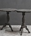 Luksa Home Collection Houten Wijntafel Bas | Antique Grey | D80 cm