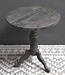Luksa Home Collection Houten Wijntafel Bas | Antique Grey | D80 cm
