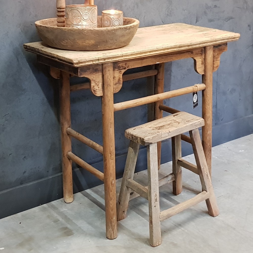 Luksa Home Collection Aziatische Console-tafel | Uniek | Oud Hout