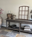 Luksa Home Collection Lange Wandtafel | Antique Grey | H87xB240xD50