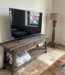 Rene Houtman Sidetable Schuine Poten L160 cm Oud Hout