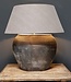 Luksa Home Collection Lampenkap Taps | Taupe | Katoen | 4 Maten