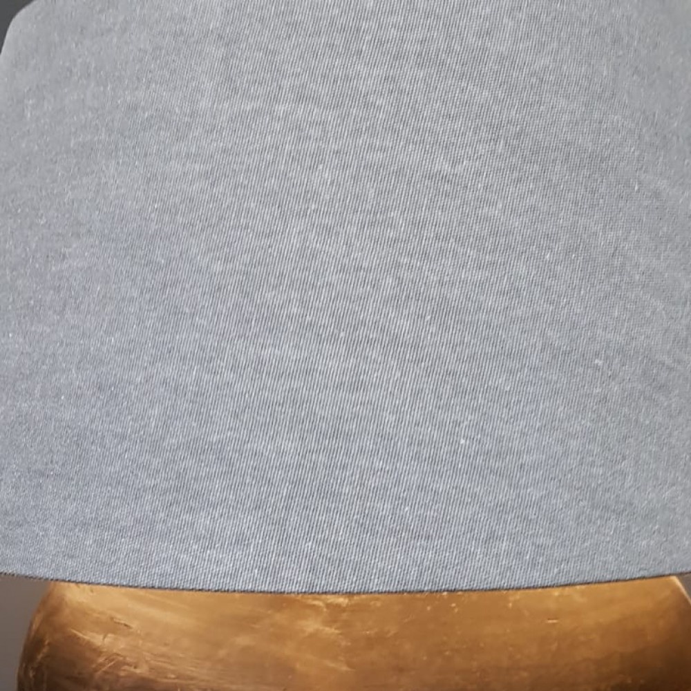 Luksa Home Collection Lampenkap Taps | Antraciet | Katoen | 4 Maten