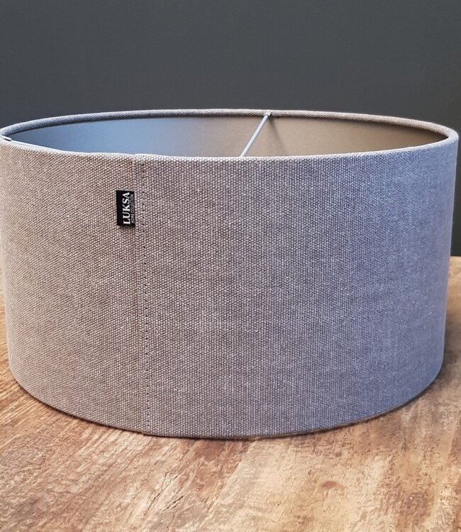 Luksa Home Collection Lampenkap | Cilinder | Taupe | 7 Afmetingen