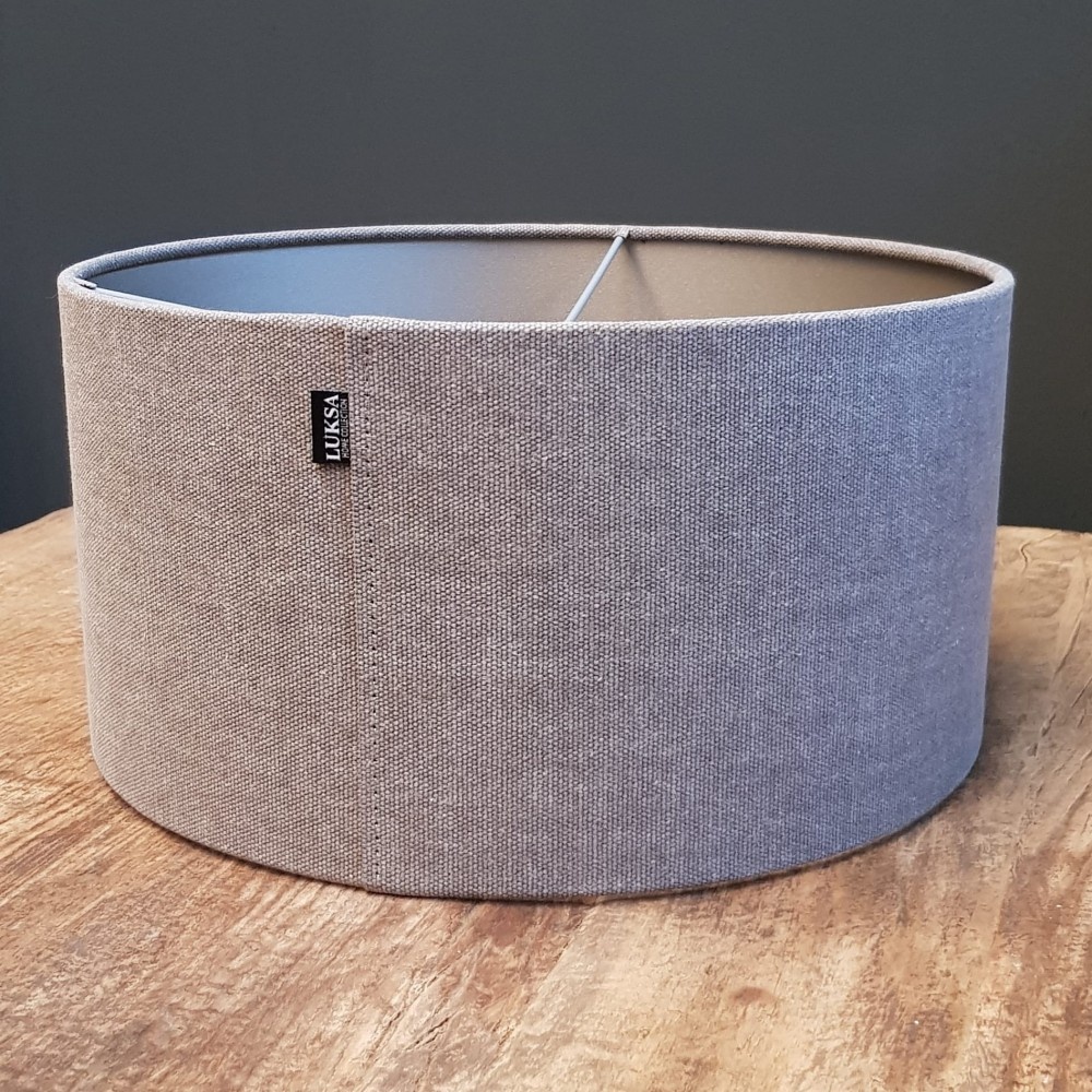 Luksa Home Collection Lampenkap | Cilinder | Taupe | 7 Afmetingen
