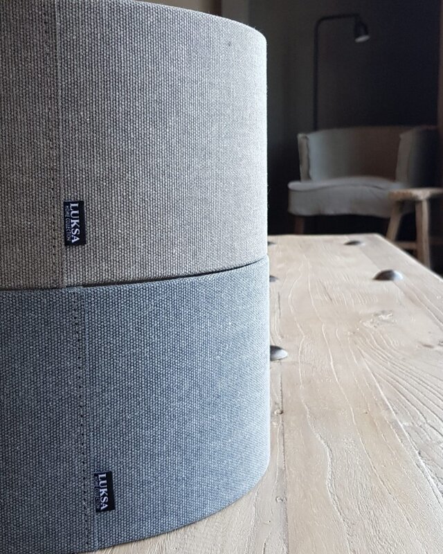 Luksa Home Collection Lampenkap | Cilinder | Antraciet | 5 Afmetingen