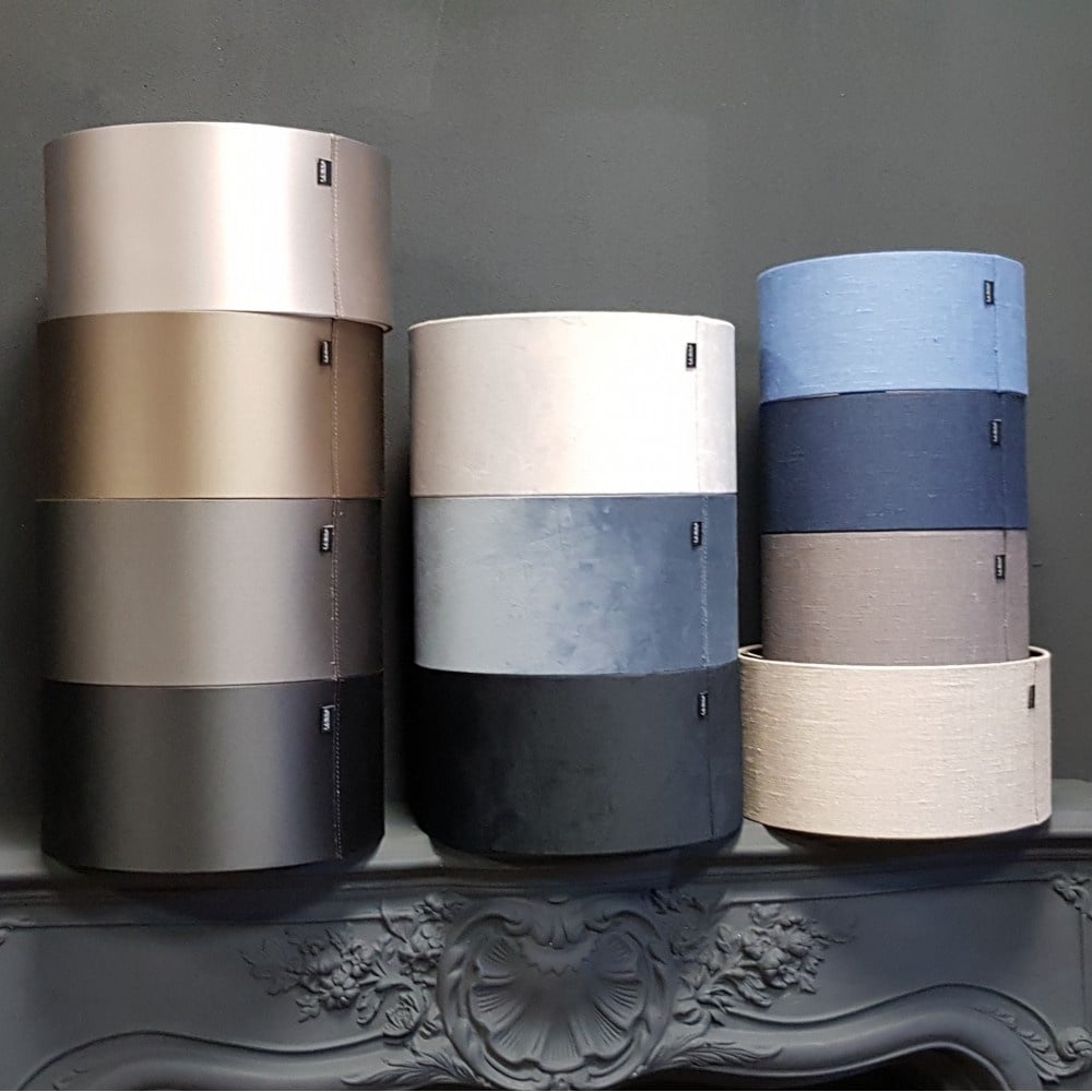 Luksa Home Collection Lampenkap | Cilinder | Zwart | 6 Afmetingen