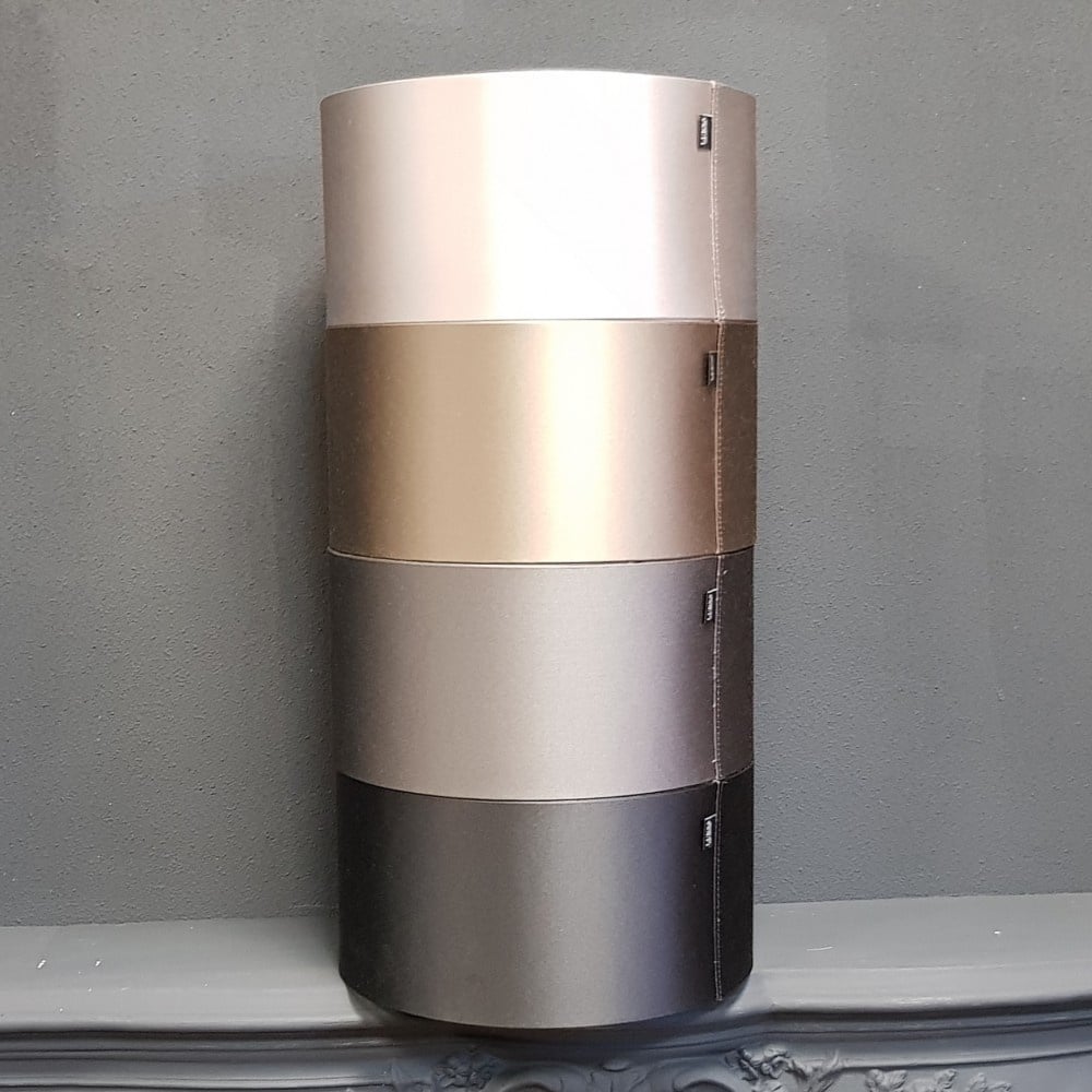 Luksa Home Collection Lampenkap | Cilinder | Zwart | 6 Afmetingen