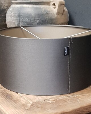 Luksa Home Collection Lampenkap | Cilinder | Zinc | 4 Afmetingen