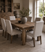 Luksa Home Collection Eetkamerstoel Nora | 100% Linnen - Taupe Of Beige