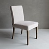 Eetkamerstoel Nora | 100% Linnen - Taupe Of Beige