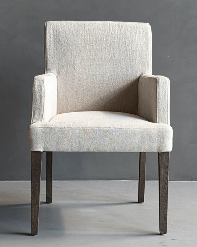 Luksa Home Collection Stoel Emma | 100% Linnen | H88 cm | 2 Kleuren