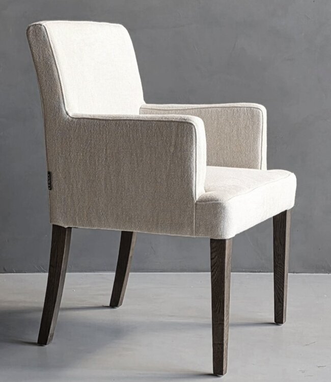 Luksa Home Collection Stoel Emma | 100% Linnen | H88 cm | 2 Kleuren