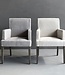 Luksa Home Collection Stoel Emma | 100% Linnen | H88 cm | 2 Kleuren