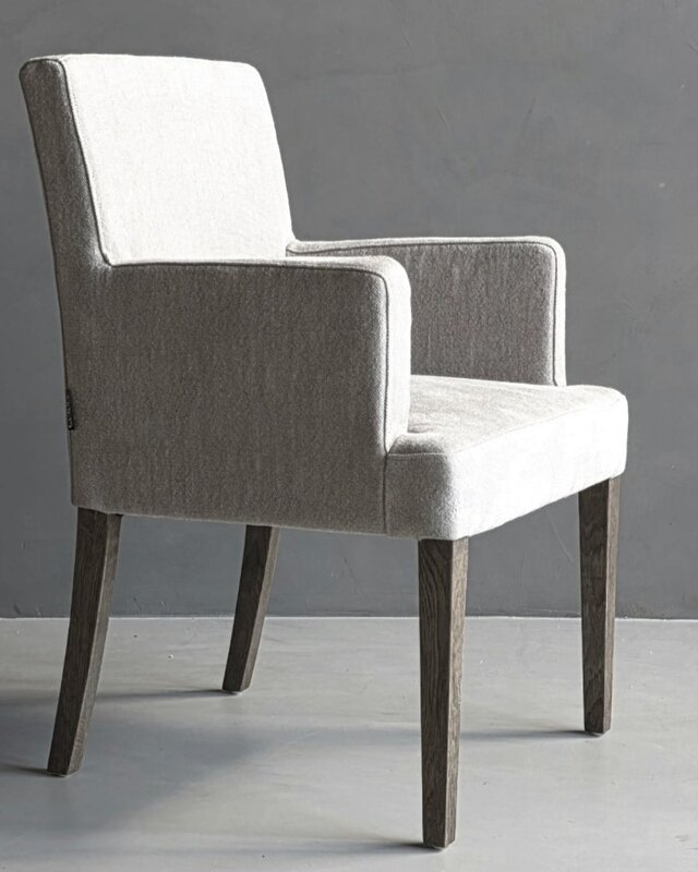 Luksa Home Collection Stoel Emma | 100% Linnen | H88 cm | 2 Kleuren
